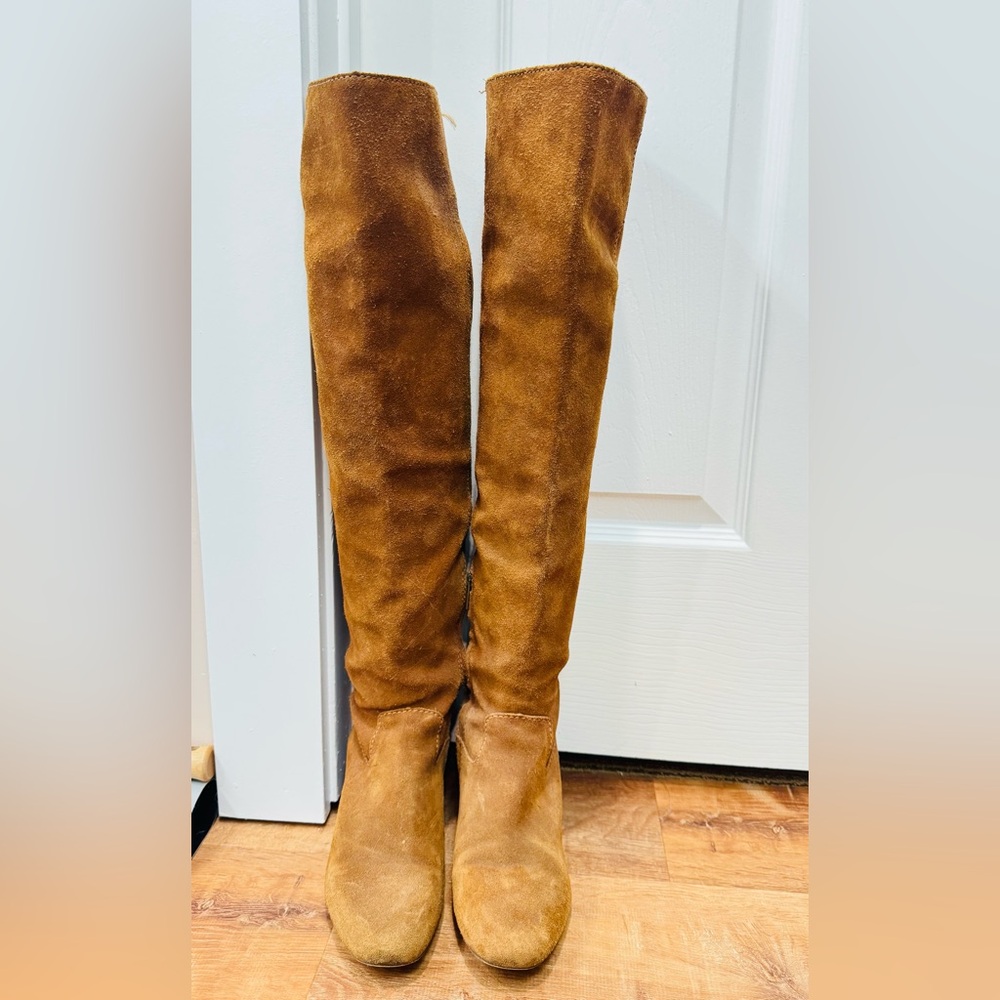 Madewell Over-the-knee suede boots
